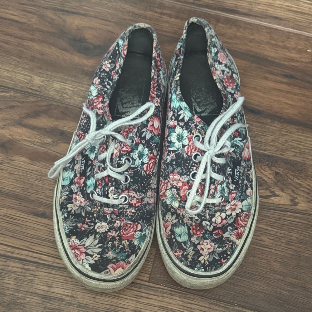 Floral Vans Women's Shoes